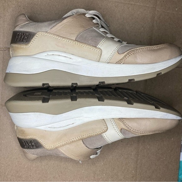 Willow Low Lace-Up Leather/Suede Running Sneaker Size 9 - Picture 8 of 10